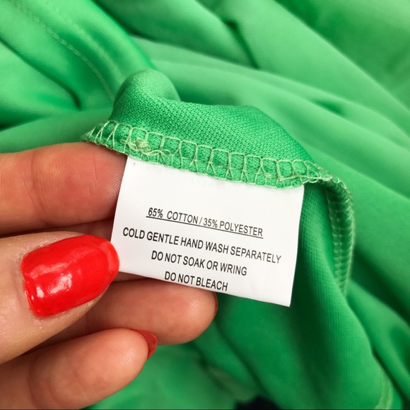 🆕 MINT GREEN PERFORATED FLIRTY MINI DRESS! - Picture 7 of 9